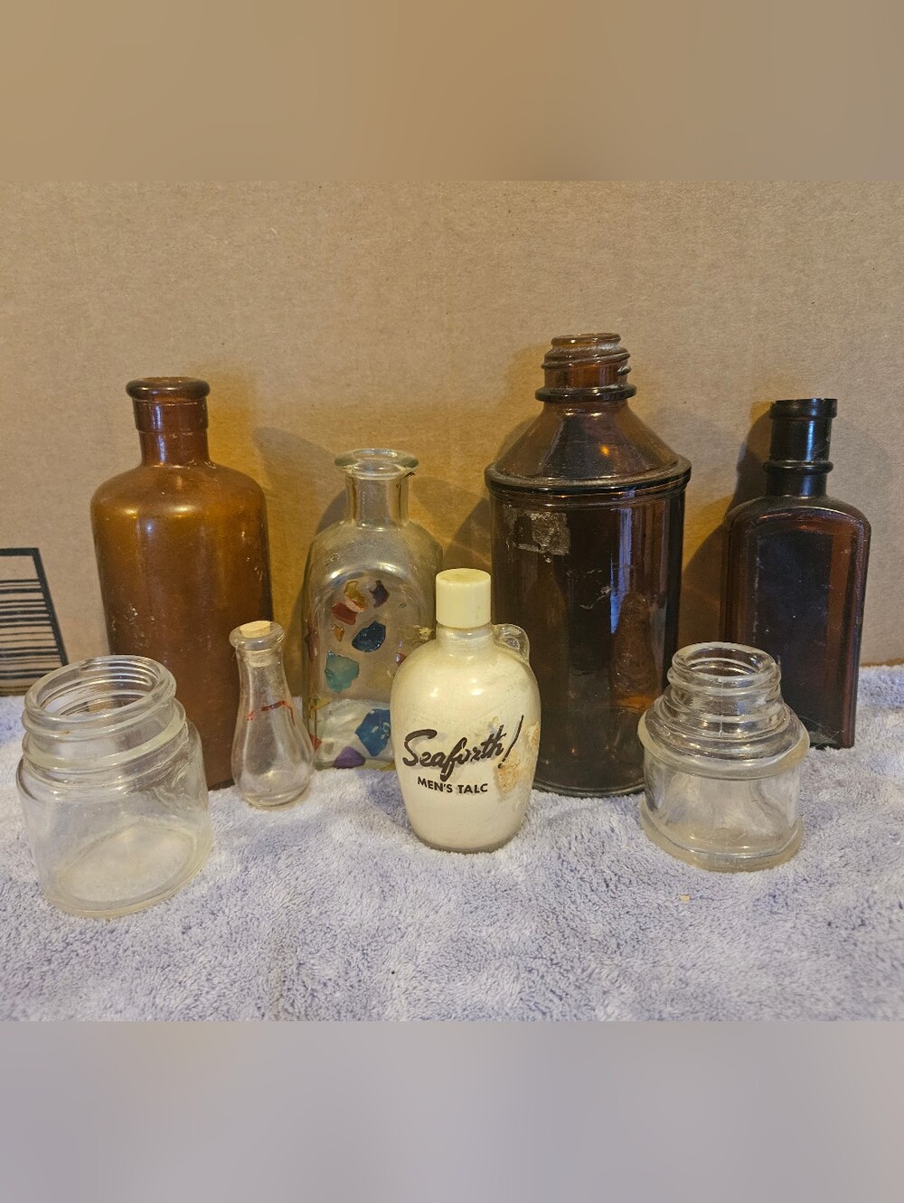 Lot Of Vintage Bottles